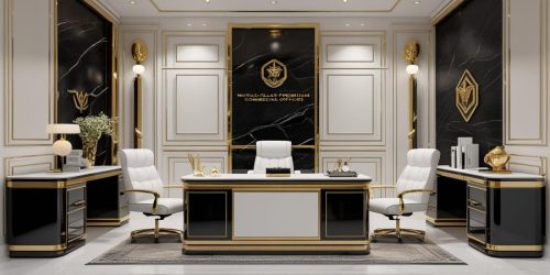 World-class-premium-commercial-offices-in-blackwhite-and-golden-theme-use-office-things-4
